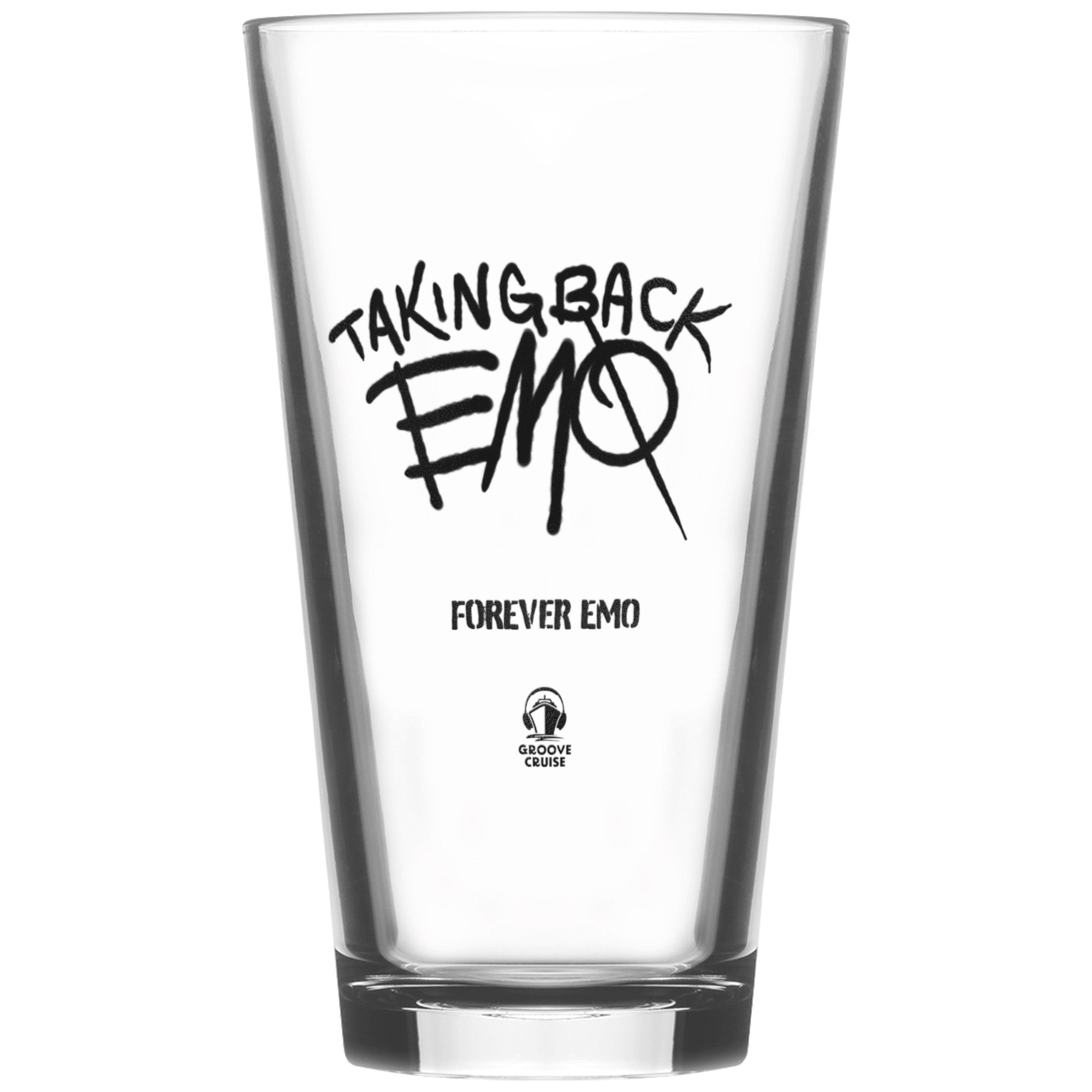Forever Emo Pint Glass