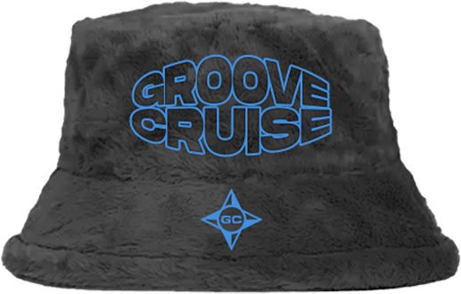 Furry Bucket Hat -Black