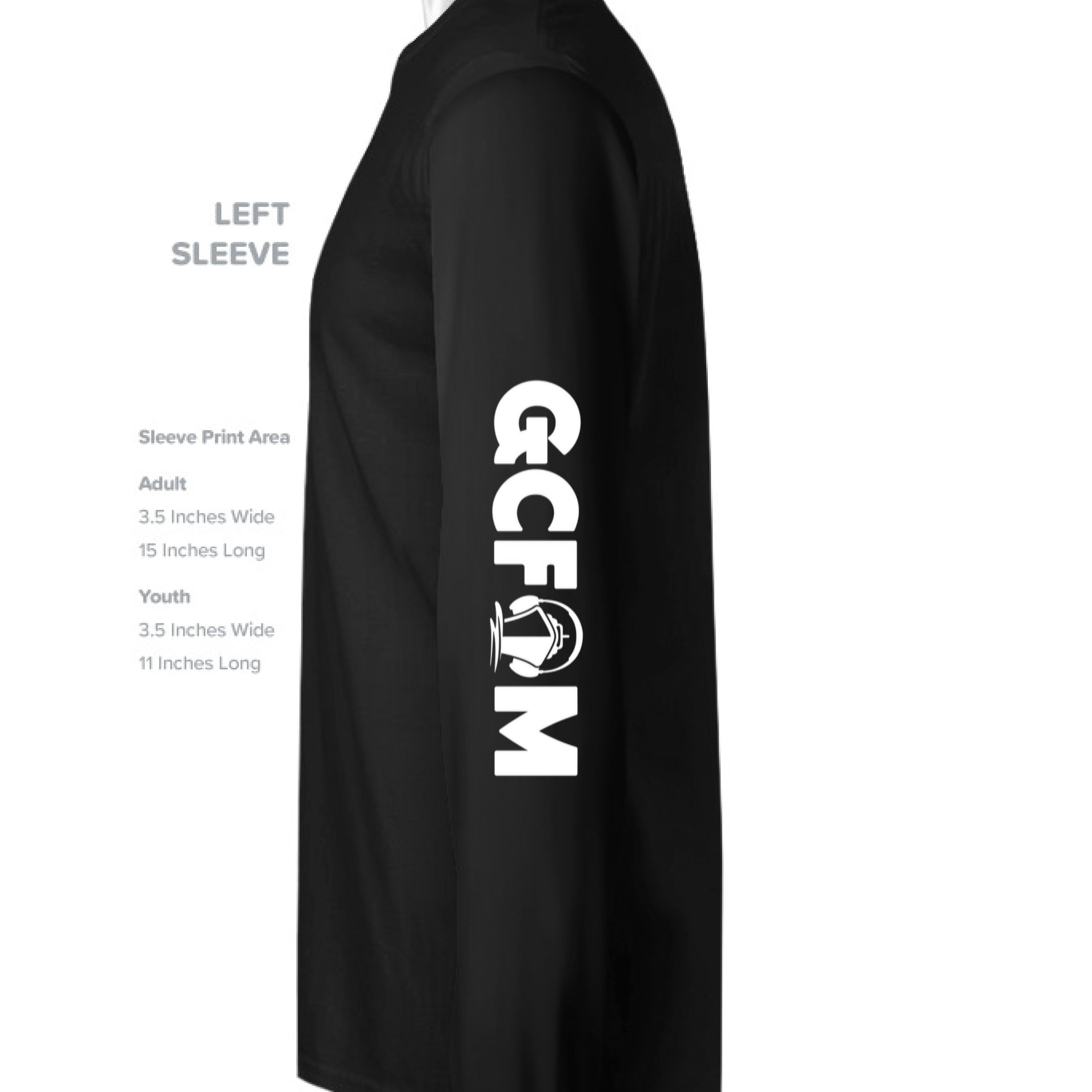 BLACK/ WHITE_001 - SLEEVE_LEFT