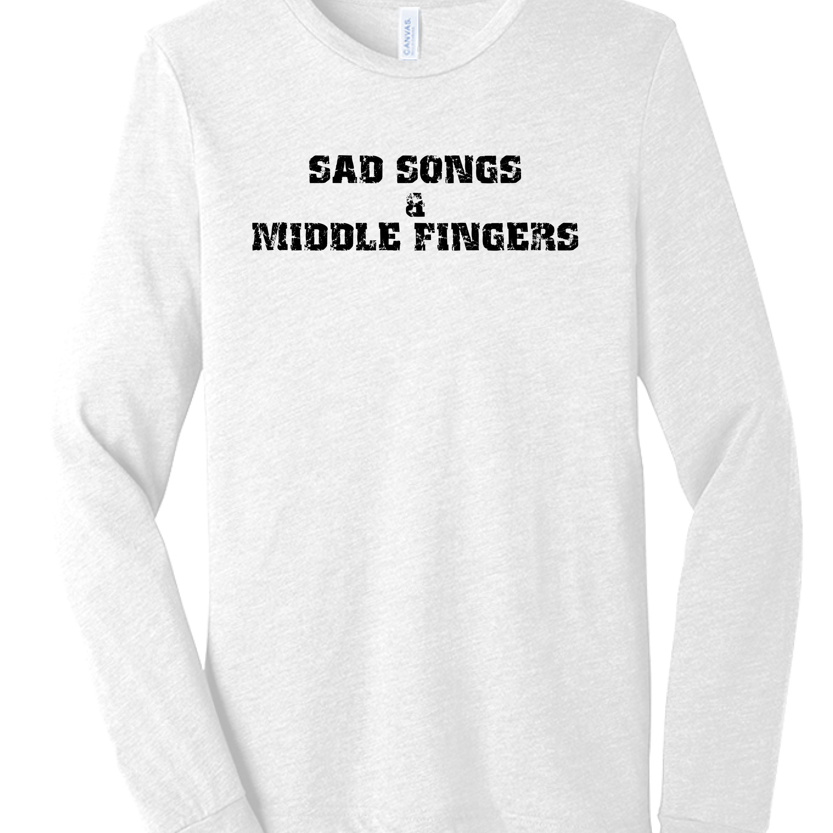 Solid White Triblend - FRONT