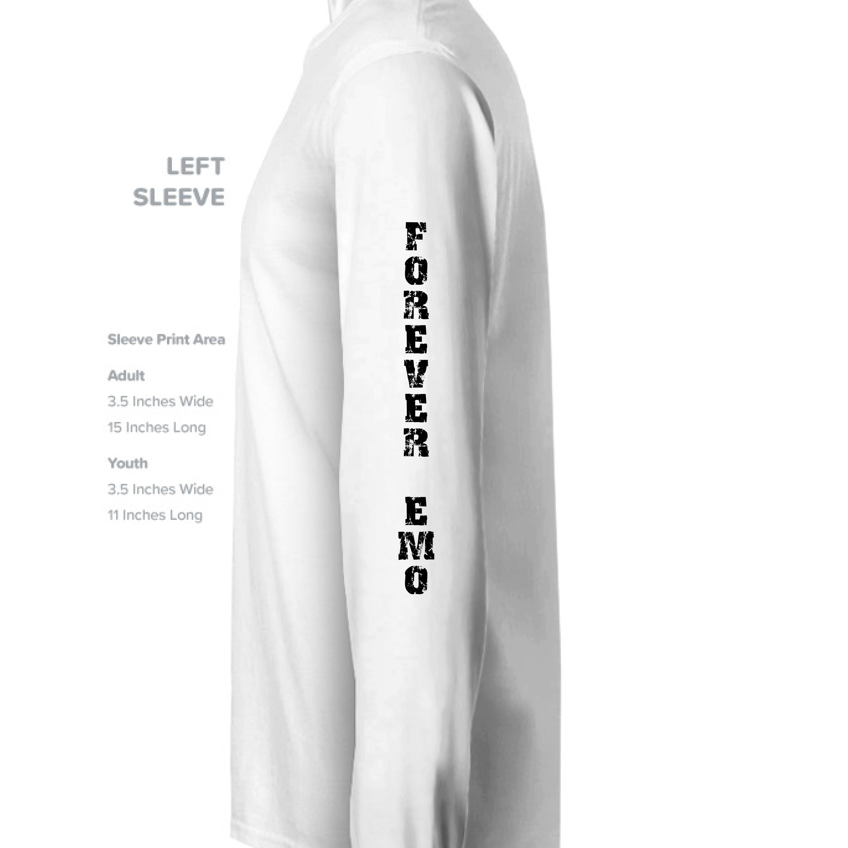 Solid White Triblend - SLEEVE_LEFT